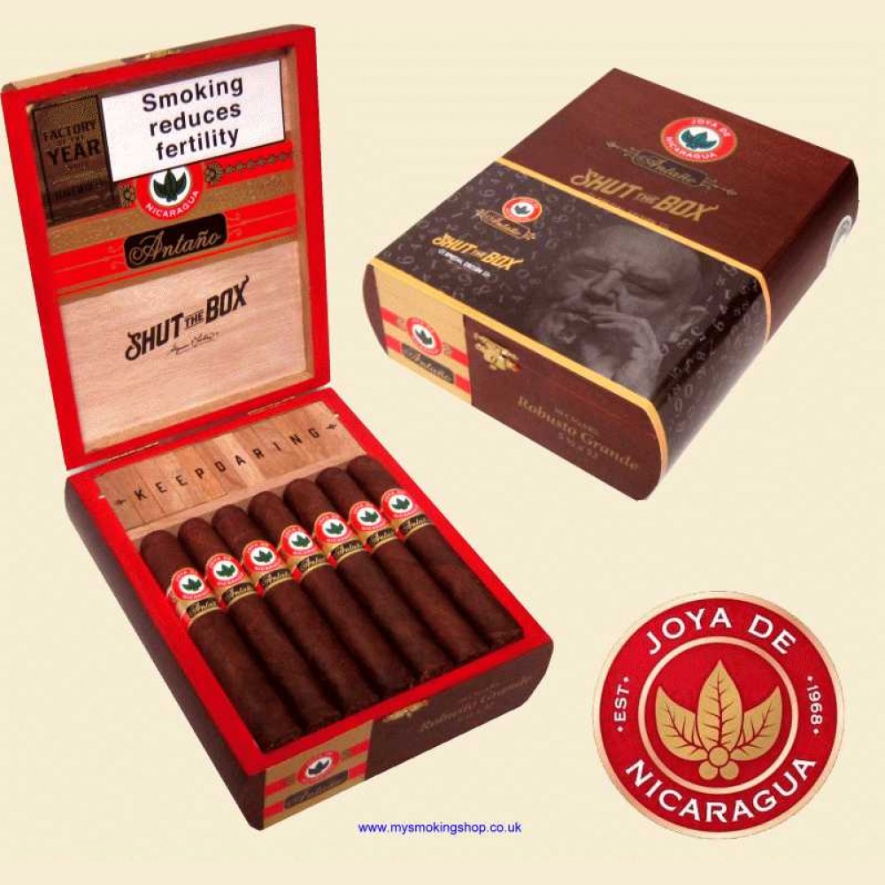 Joya De Nicaragua Antano Robusto Grande Limited Shut The Box Edition Of ...